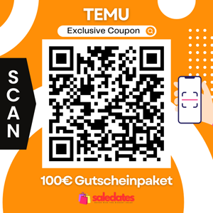 100€ Temu Gutscheinpaket